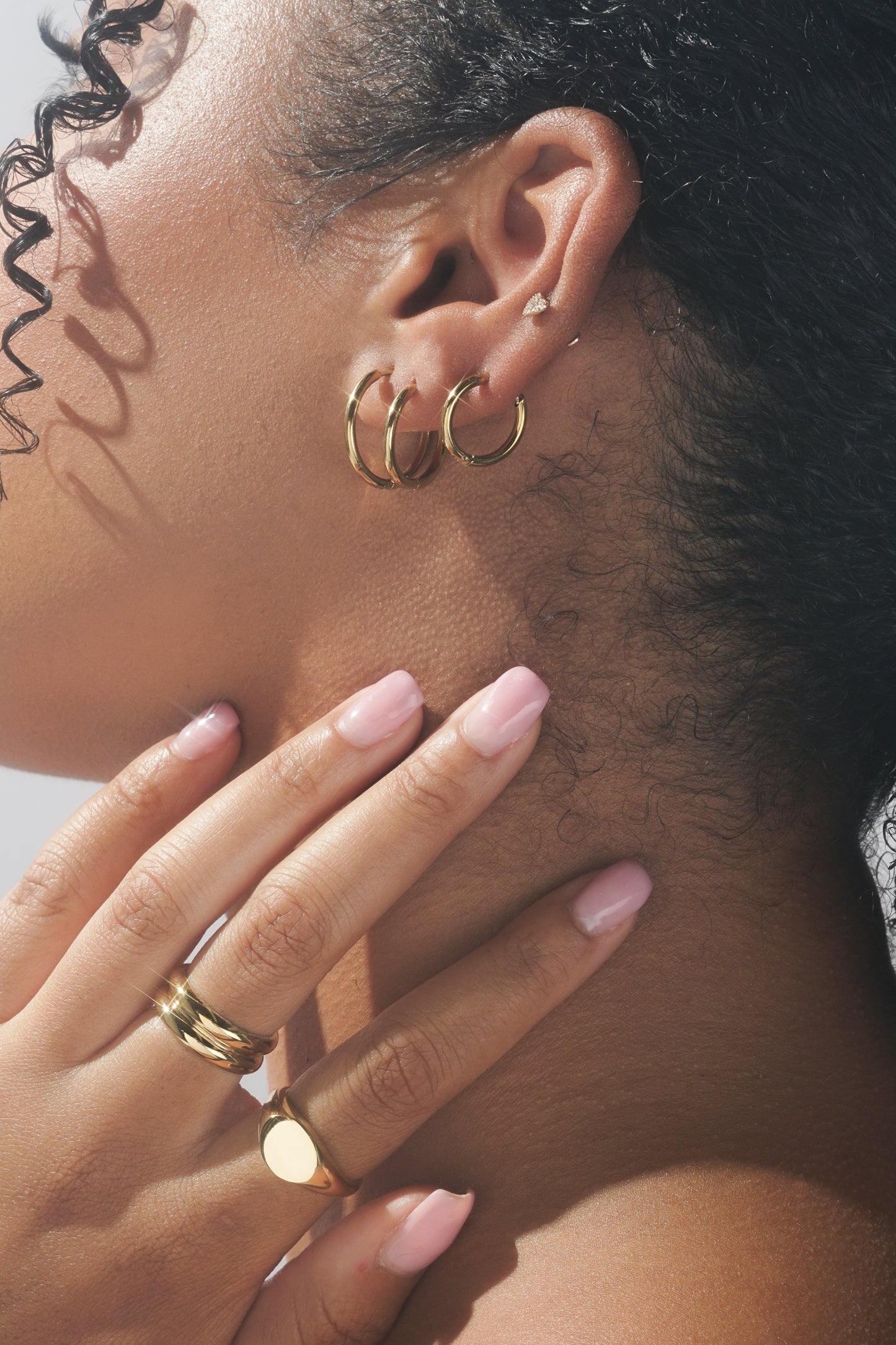 2.0mm Infinity Hoops (Pair)