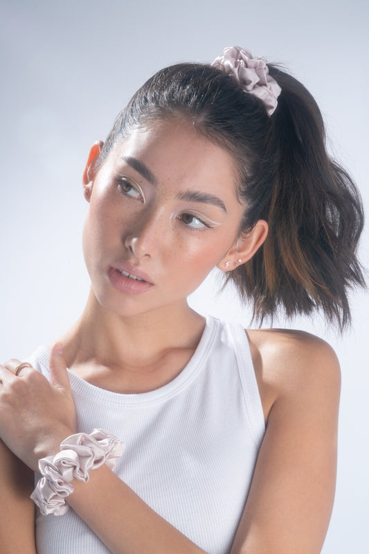 Silk Scrunchie - 100% Mulberry Silk