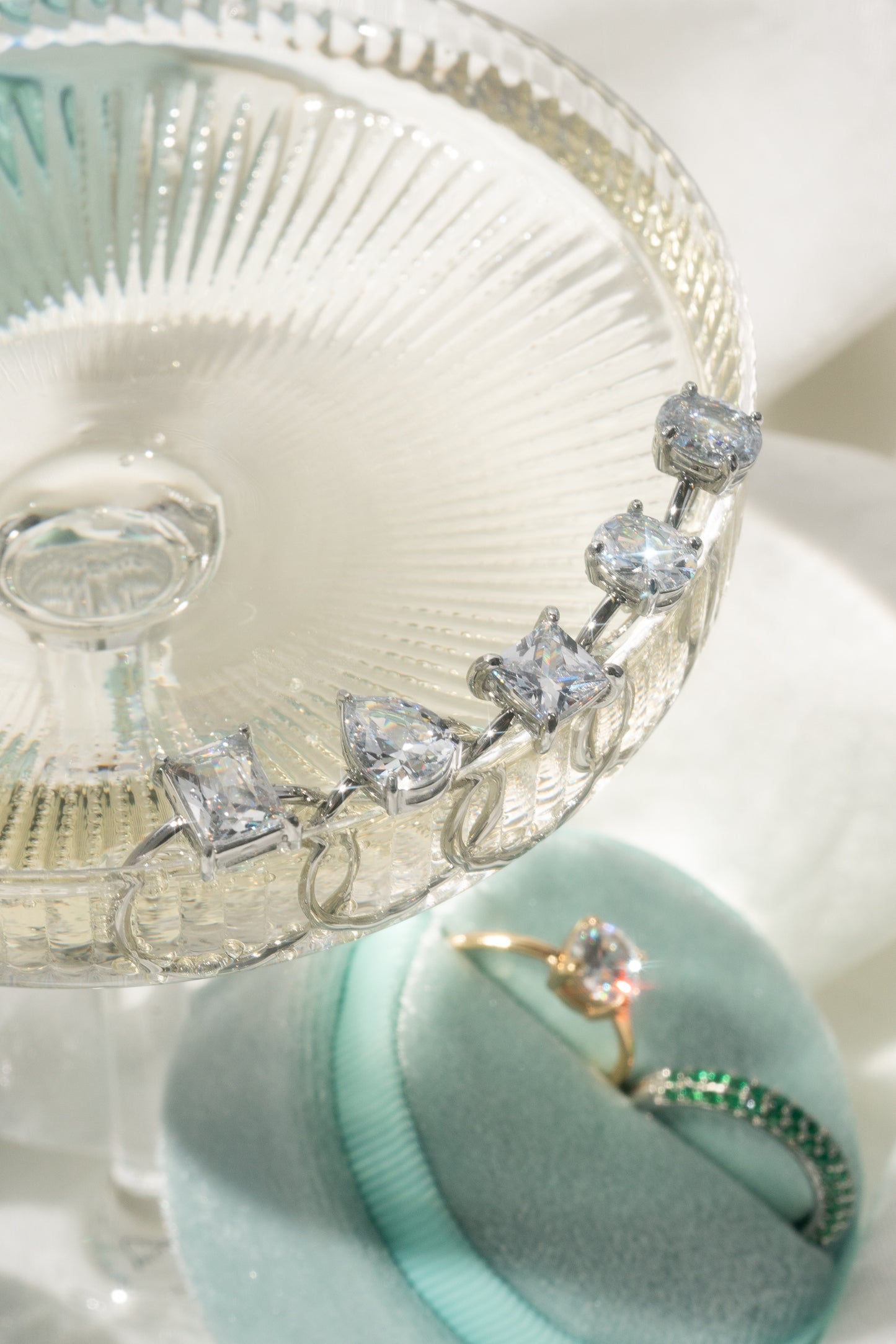 Square Promise Ring