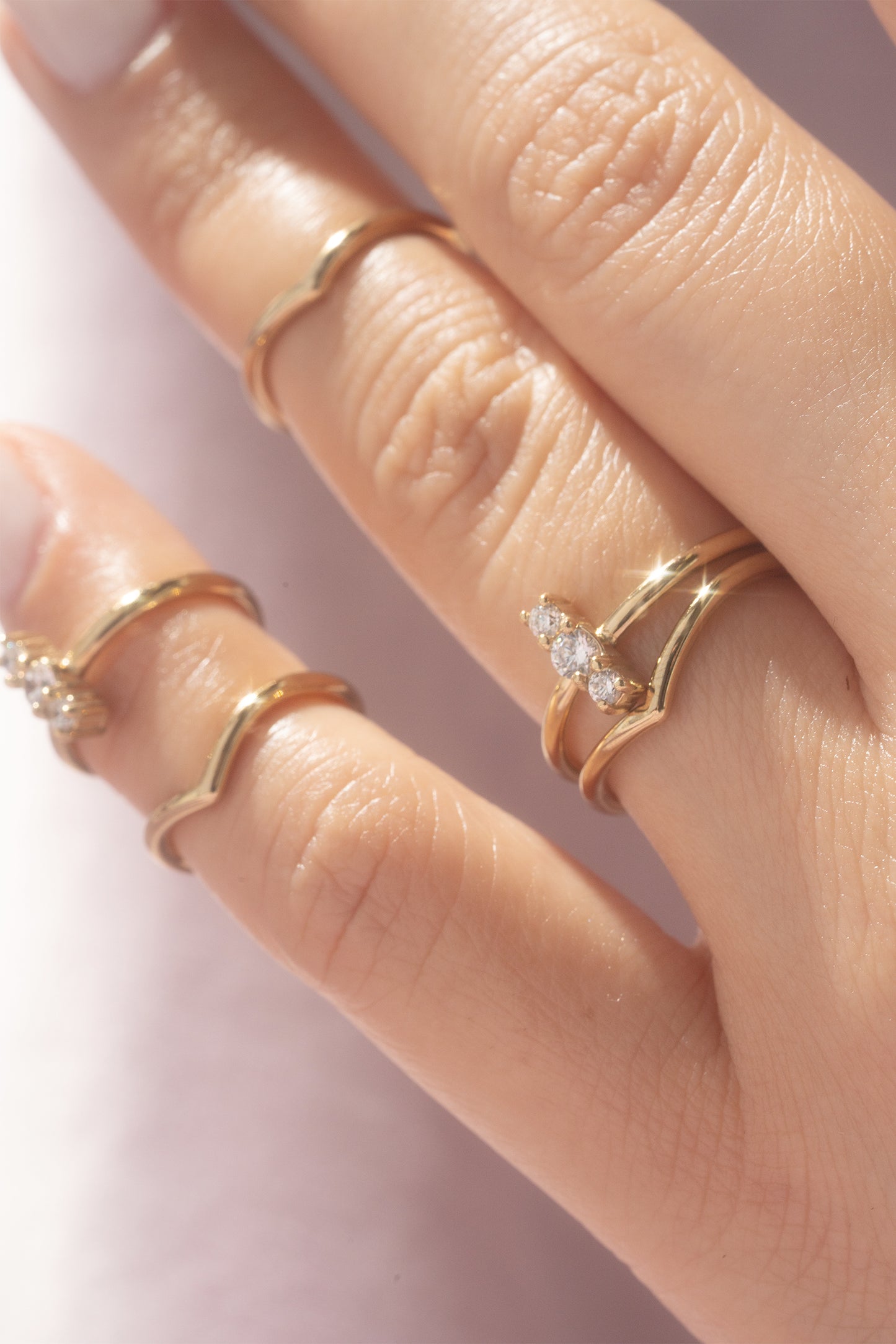 Trio Midi Ring