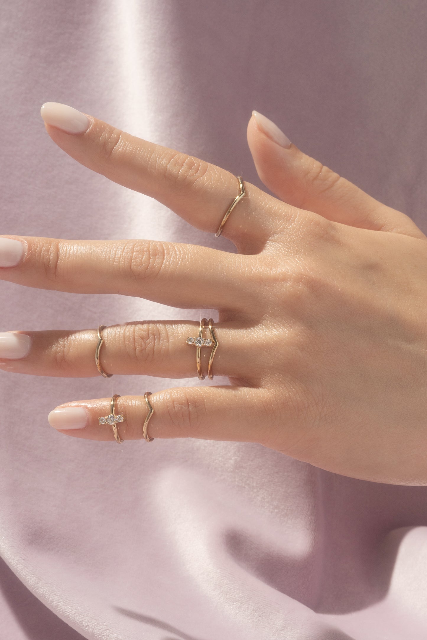 Trio Midi Ring
