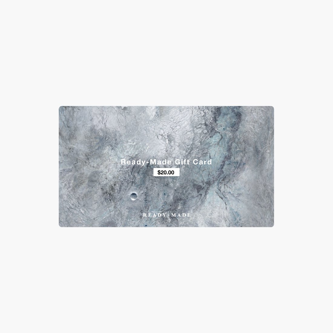 02. Digital Readymades Gift Card